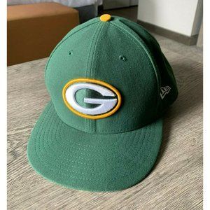 59Fifty New Era Green Bay Packers Hat Men's 8/63.5cm, Good Condition